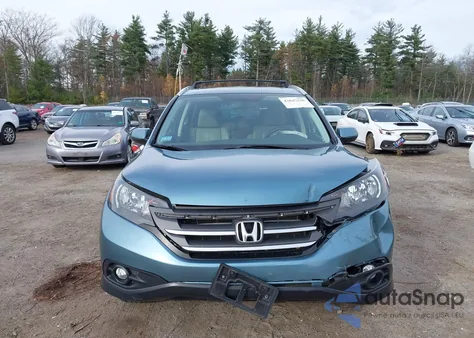 2014 Honda Cr-V Ex-L из США, поврежденный, VIN 5J6RM4H72EL004412